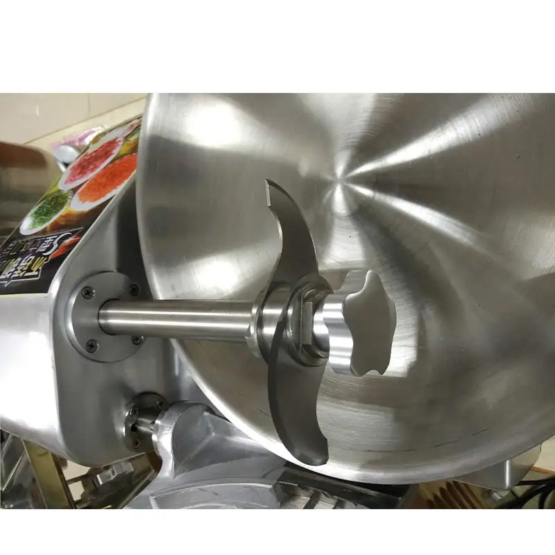 Electric Meat Cutter With Anti-Rust And Anti-Corrosion Features Bowl Machine For Convenient Meat Preparation