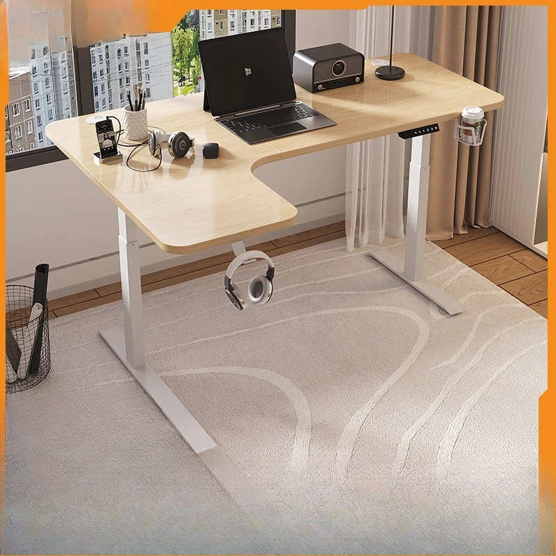 

Intelligent Electric Lifting Table Ergonomic Office Household Computer Desk Standing L-shaped Corner Lifting Table