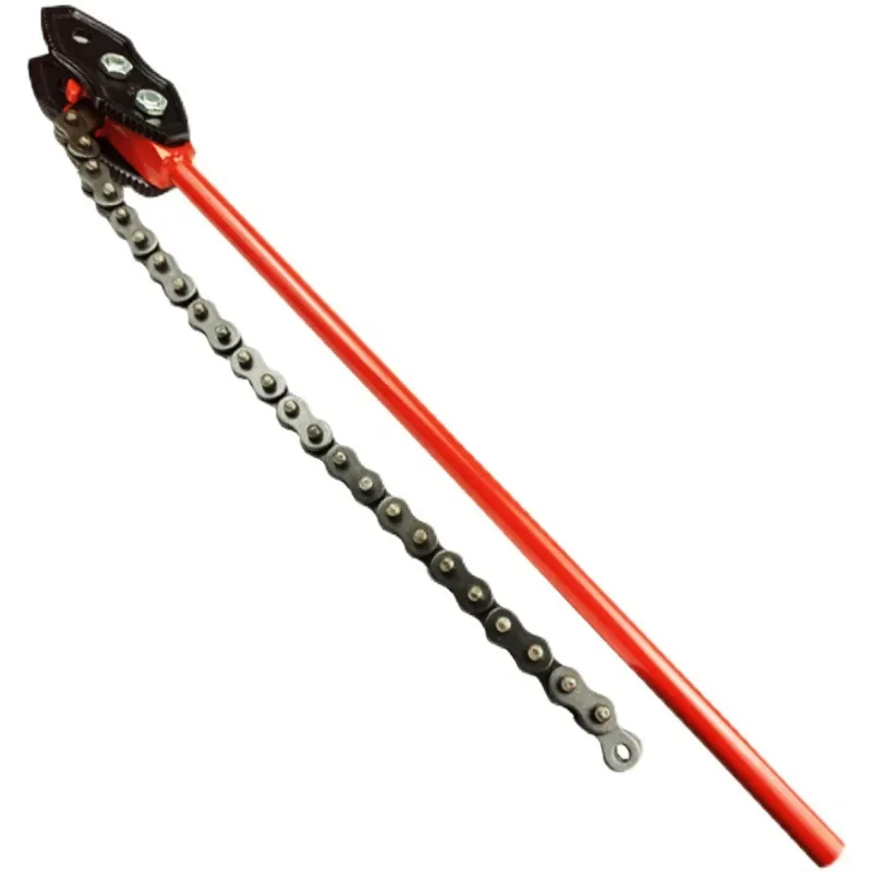Heavy Duty Pipe Chain Pliers Wrench Type B Adjustable Multifunctional Strong Water Hose Fire Hose 4/6/8/10/12 Inch