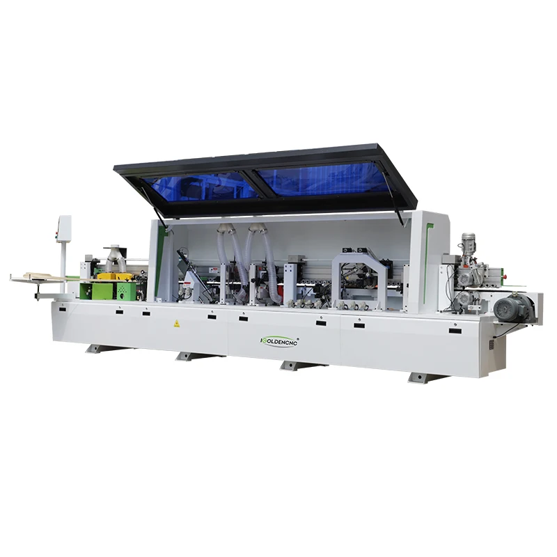 Automatic 8 Function Pvc Mdf Edge Banding Machine Woodworking For Wood