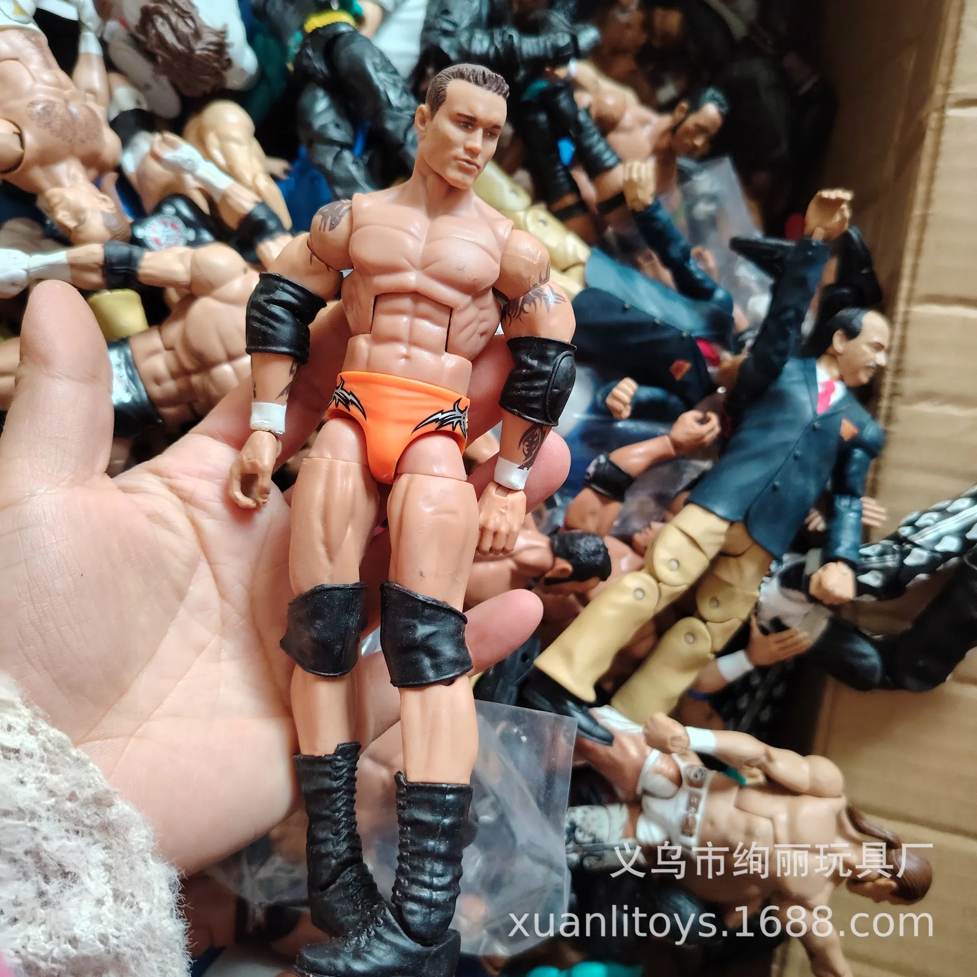 شخصيات المصارع والملاكم القابلة للتمركز للغاية، ألعاب متعددة المفاصل قابلة للجمع، عدة أنماط من أبطال المصارعين المصارعين #2