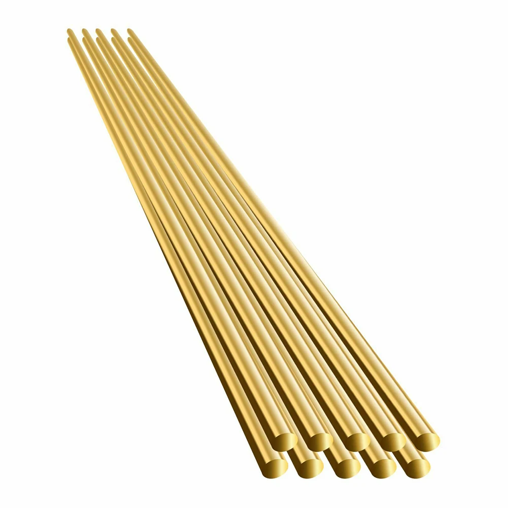10pcs Brass Welding Rods Low Temperature Soldering Tool Weld Flux Welding Wire Welding Rods For Automotive Electrical Industries
