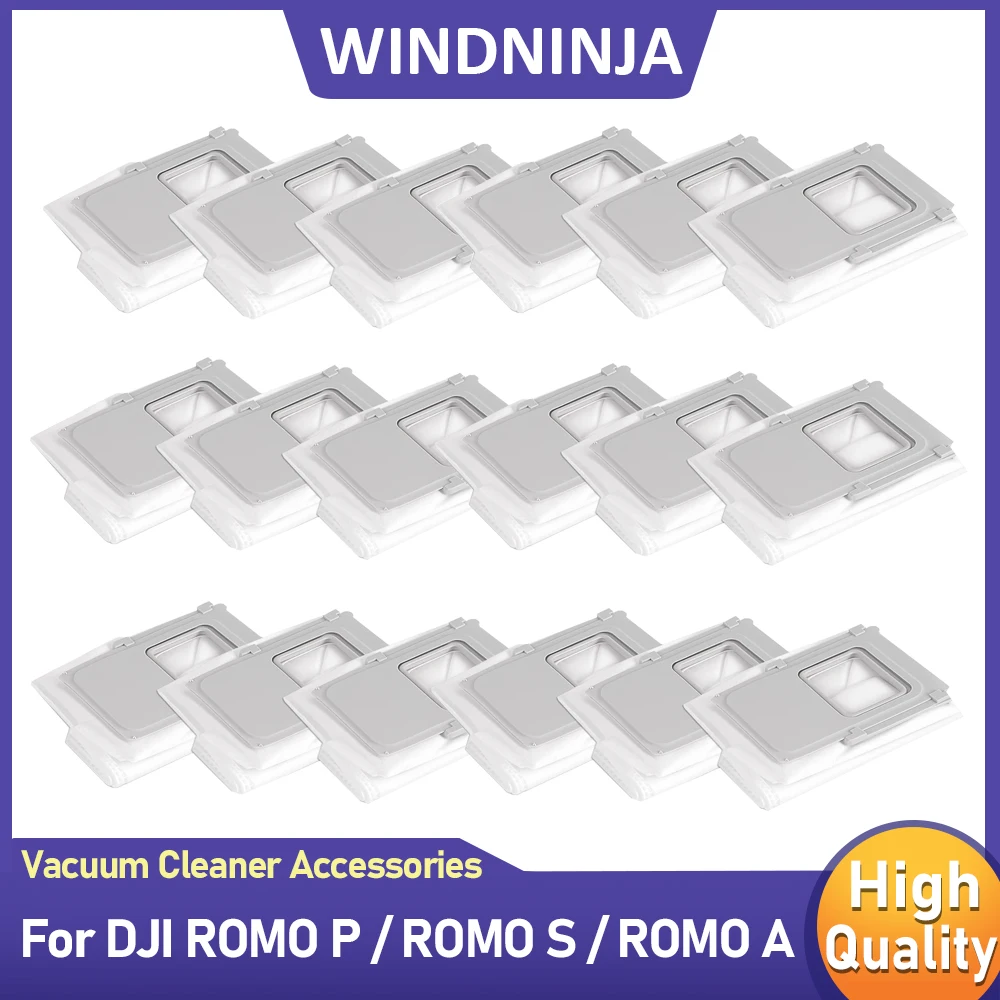 Staubbeutel Teile für DJI ROMO P/A/S Staubsauger Ersatz HEPA Filtration Einwegbeutel Versiegelt Allergen Lock Hause Reinigung