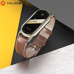 Bracelet de rechange en cuir pour Xiaomi Mi Band 8, bracelet de montre, bracelet intelligent, version NDavid