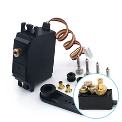 Metal gear servo torque 25kg WLtoys 12428 12423 brushless parts upgrade 1/12 RC DIY car accessories 12428-0120