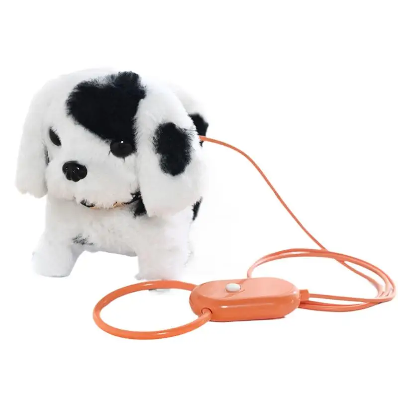 Puppy Toys For Kids Electric Realistic Dog Plush Interactive Toy Figures Purring Dog Stuffed Animal Toy Dog For Kids Family