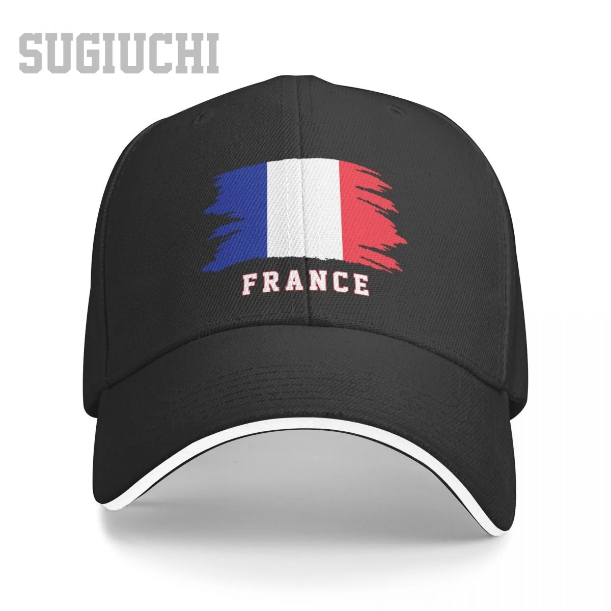 

Unisex Sandwich France Flag French Baseball Cap Men Women Hip Hop Caps Snapback Golf Hat Fishing