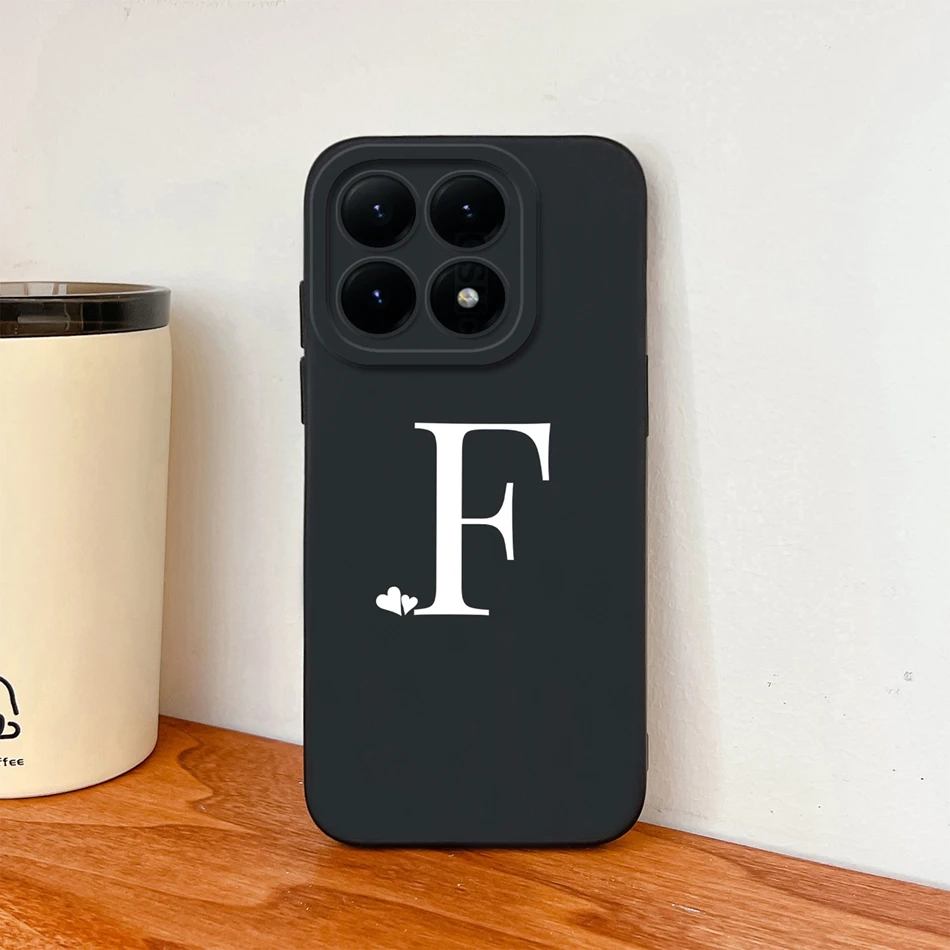 حافظة لهاتف Xiaomi 15T Pro / Xiaomi 17 Pro Max حافظة بسيطة على شكل قلب من السيليكون السائل الناعم لهاتف Xiaomi 15 T Pro الغطاء الخلفي #3