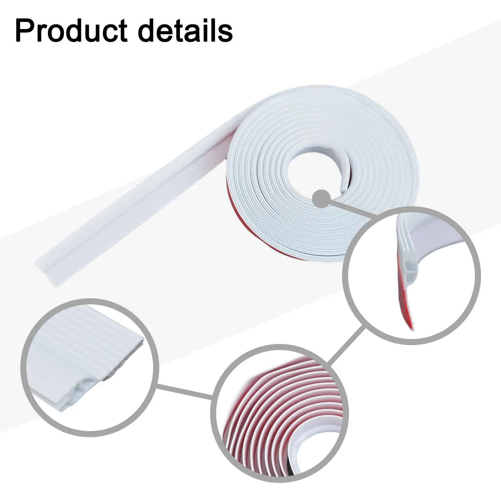 Уплотнительная лента для окон, дверной и оконный шов, ветрозащитная звукоизоляция, самоклеящаяся уплотнительная лента, уплотнительная лента для двери, заполняющая лента для зазоров