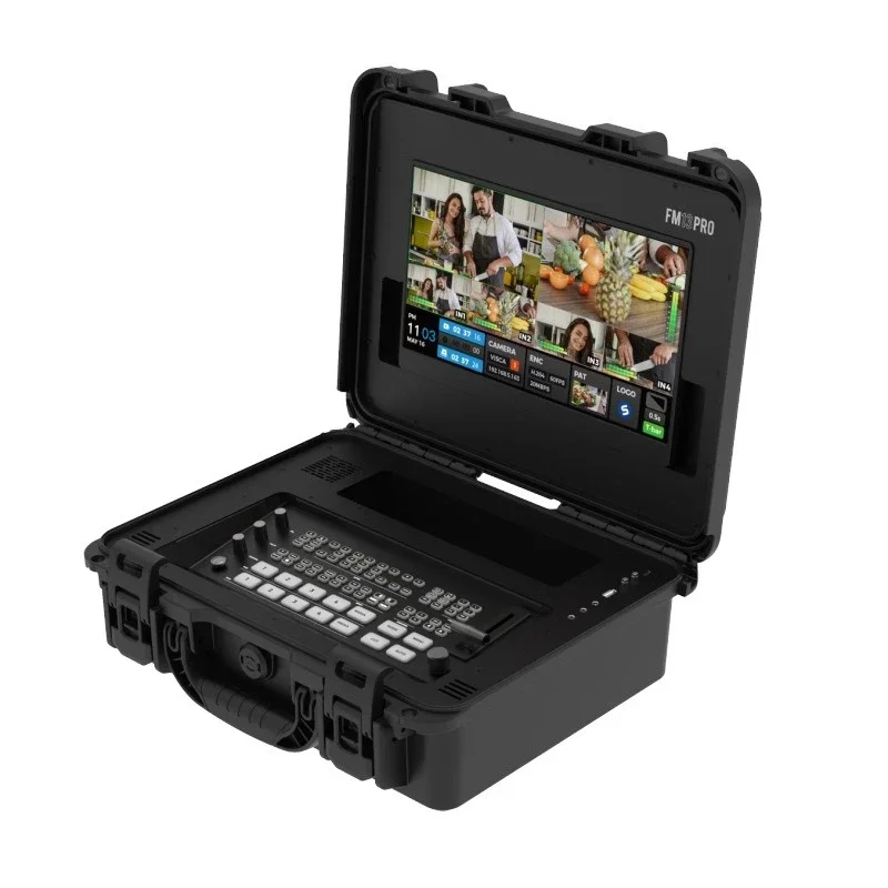 4 channels of live broadcast guide station switching station live broadcast all-in-one machine