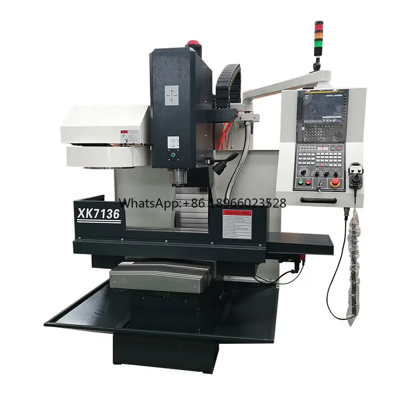 2022 fresadora cnc mini cnc milling machine metal XK7136 mini CNC milling machine with tool