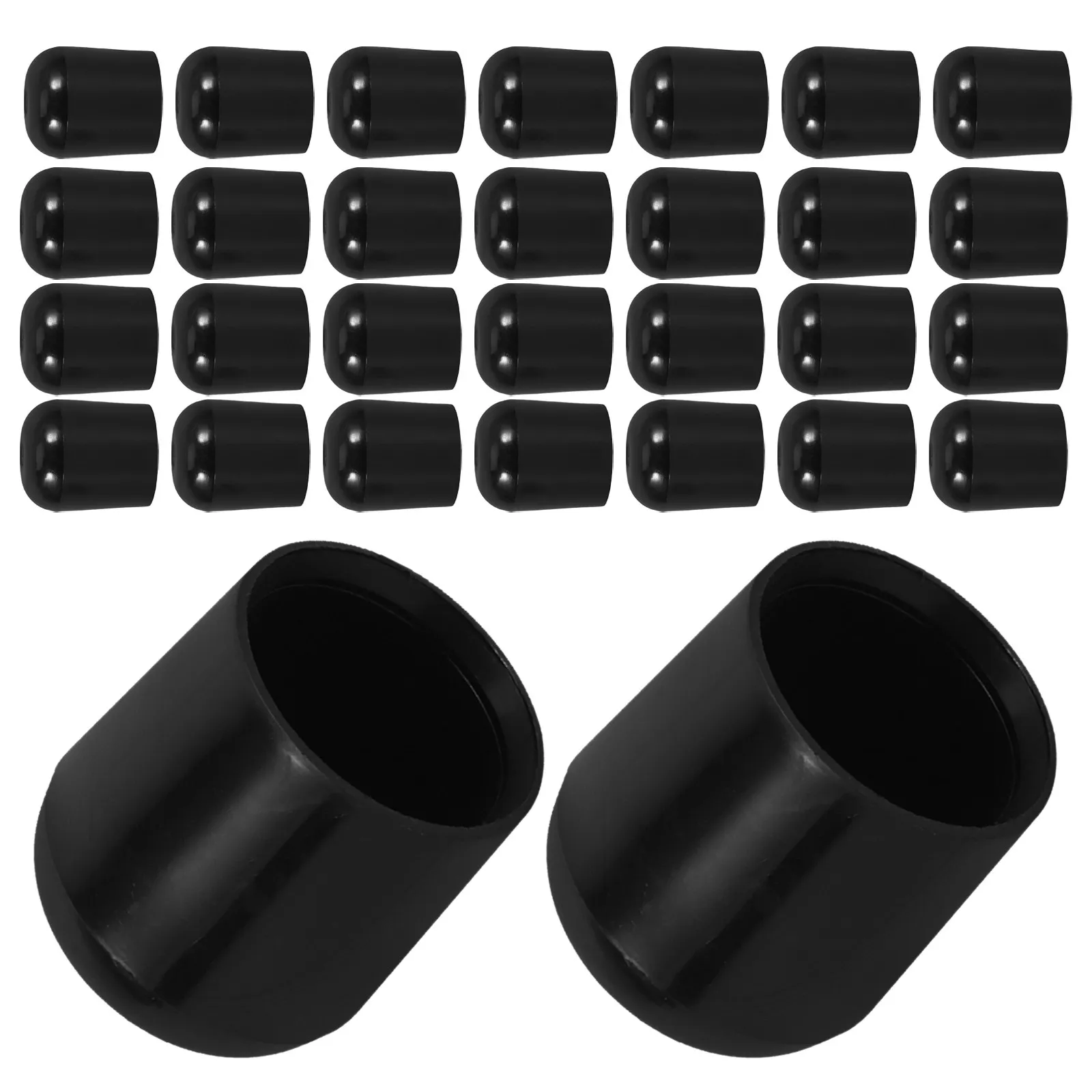 Folding Chair Replacement Leg Caps Heavy Duty for Legs 7/8 Inch Feet Foldable Fittings Furniture Tips