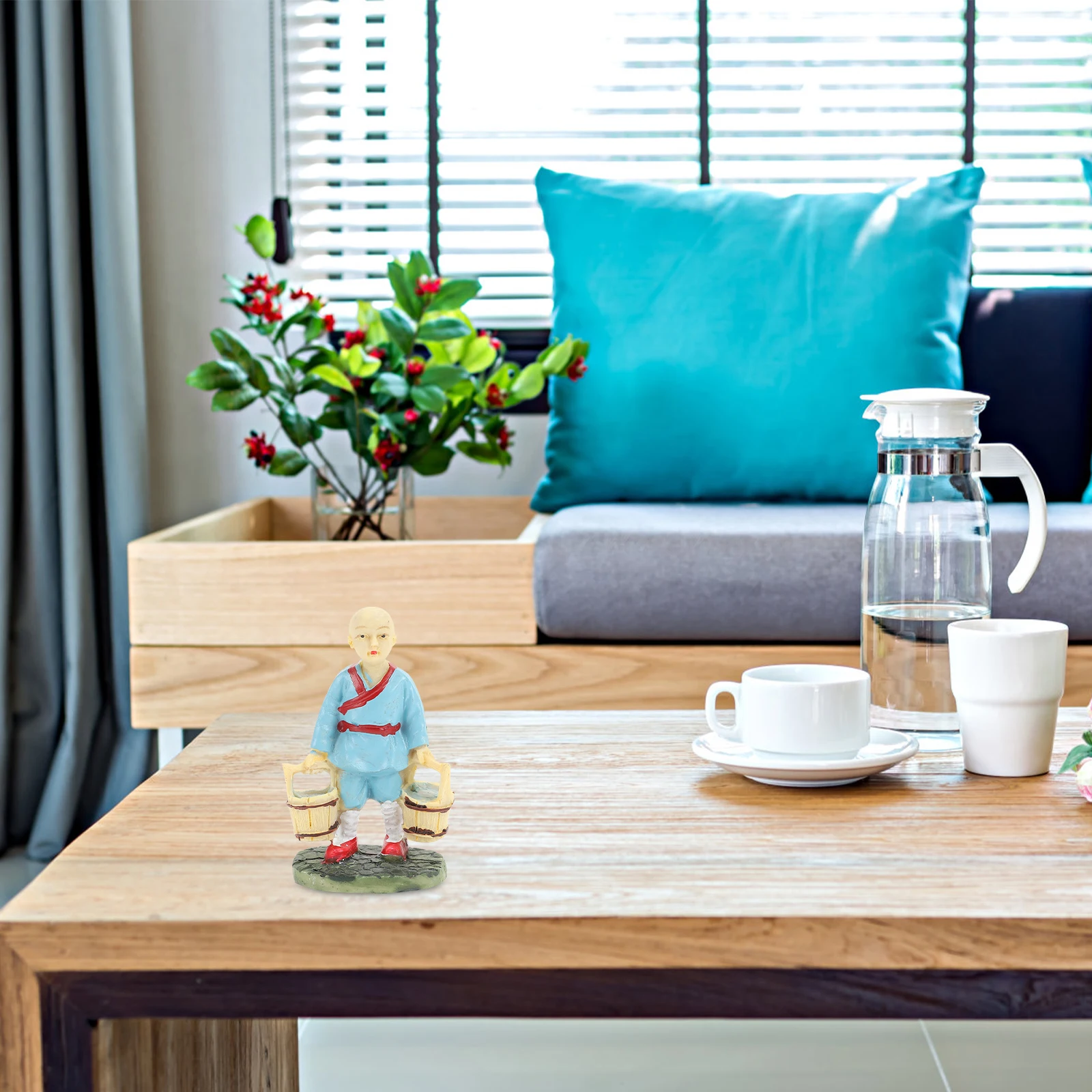 

Bucket Resin Character Psychological Sand Table Accessory Counseling Therapy Sand Table Layout Decoration Ornament