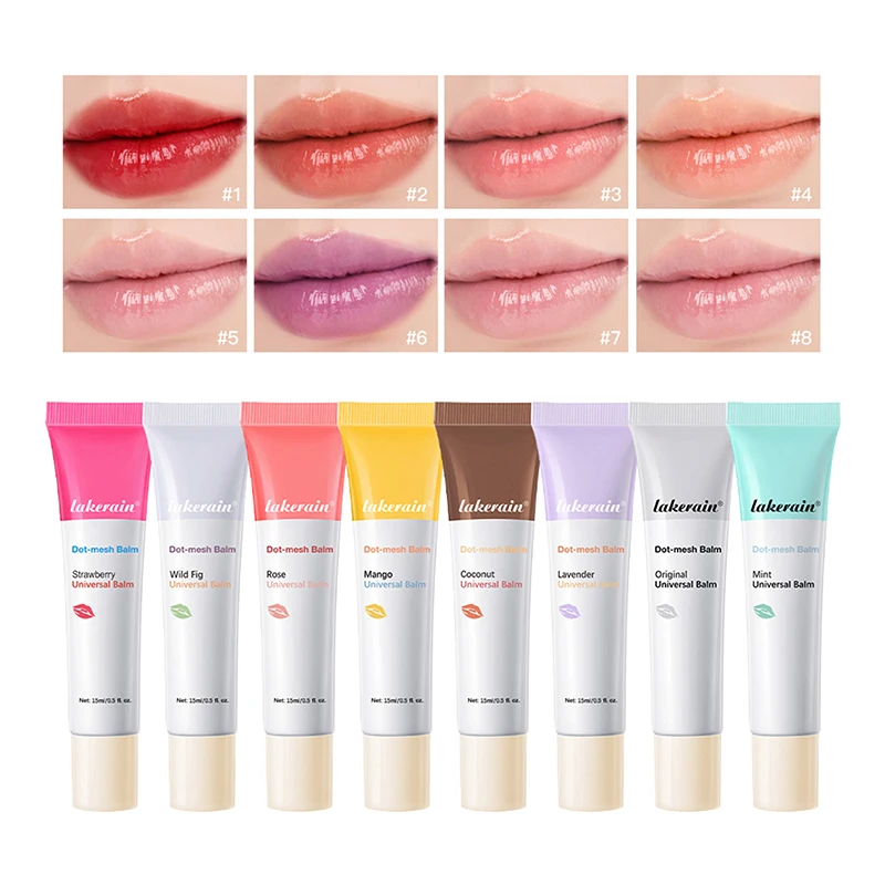 

8-color Lipstick Reduces Lip Lines Removes Dead Skin Moisturizes Moisturizes Lips For A Long Time Brightens Brightens Lipstick