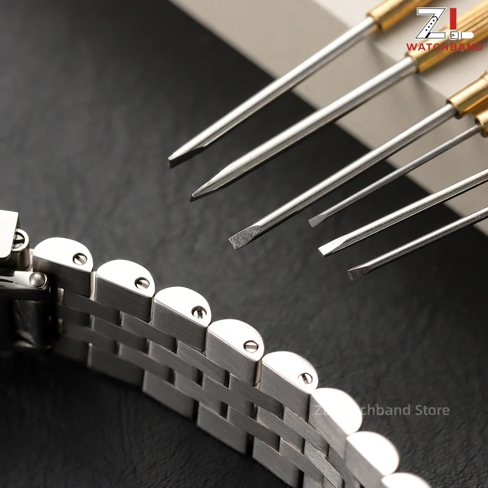 Small Size Metal Slotted Screwdriver for Rolex Watch Repair Tools Removal Install Screws Watchmaker 0.8/ 1.0/1.2/1.4/ 1.6/1.8mm