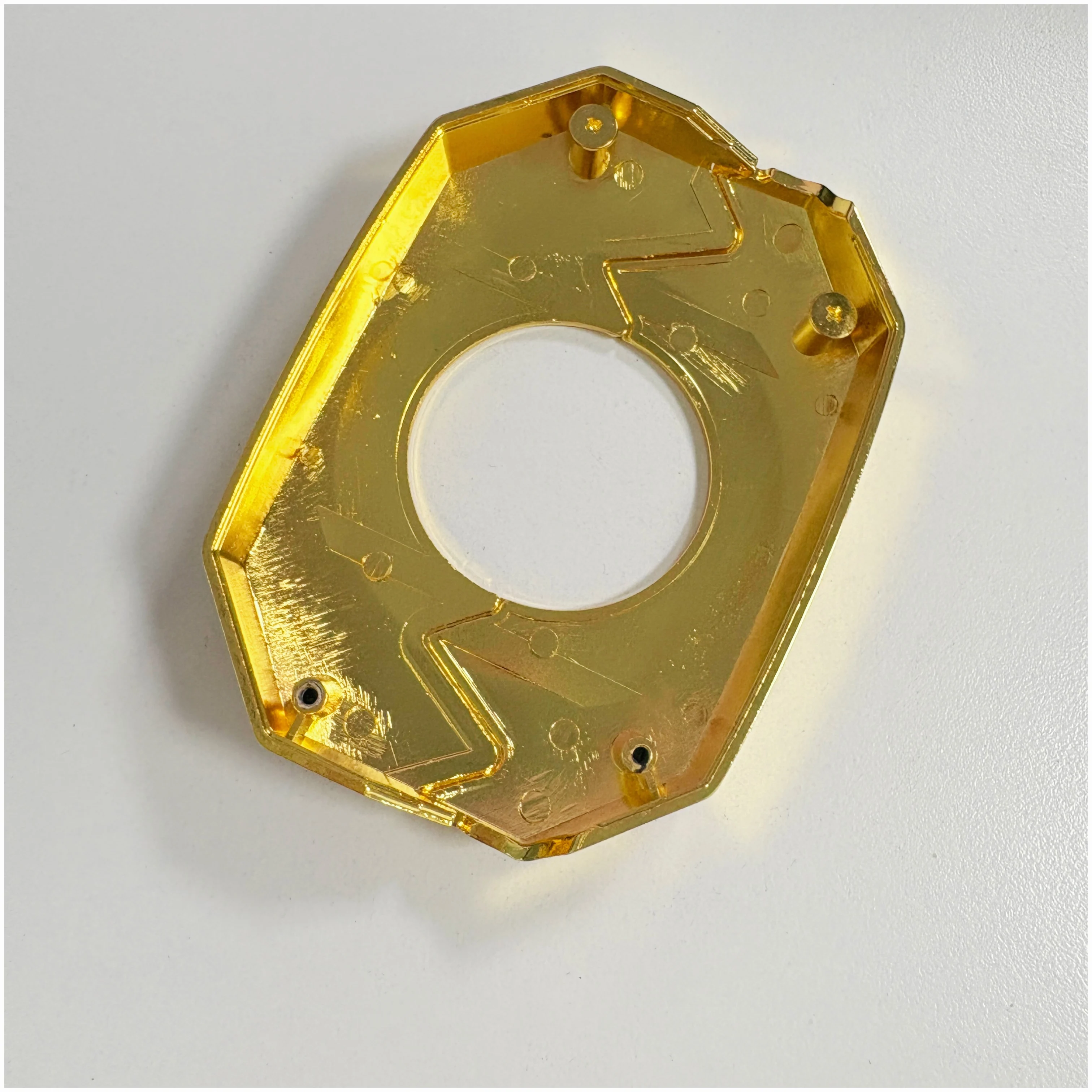 

Gold Replacement Plate Fits Bandai Legacy Morpher Legacy Gold Plate （A Pair）