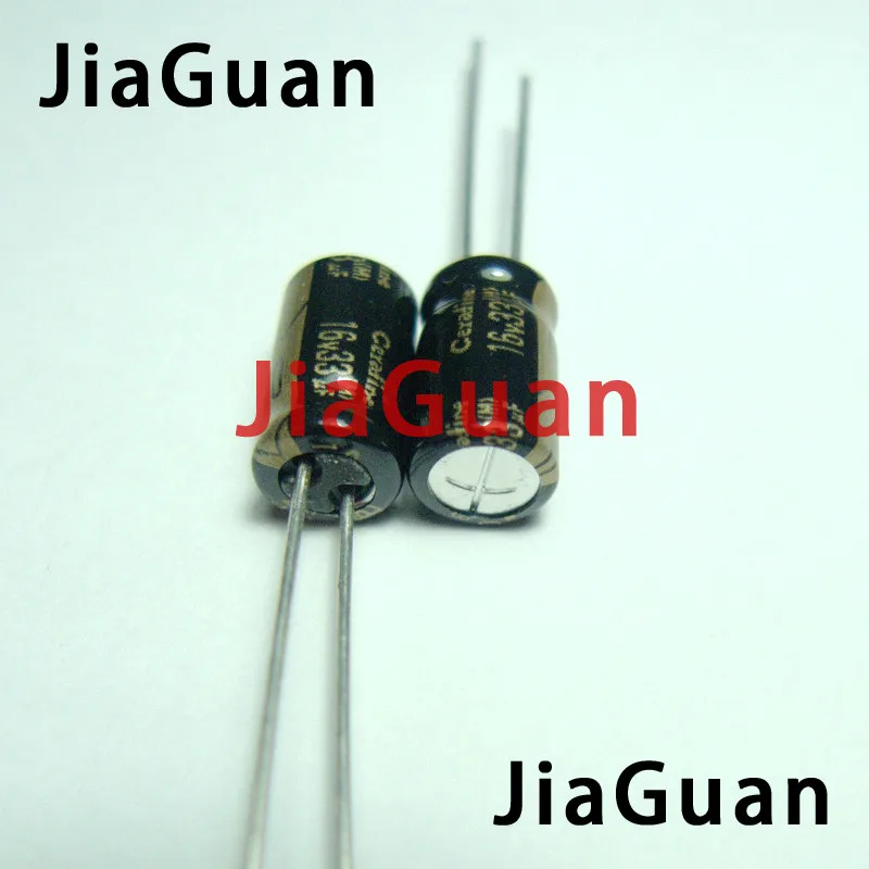 

10pcs NEW ELNA ROA 33uF/16V Cerafine 16V33UF 6.3X11MM audio electrolytic capacitor 33UF 16V Black gold 16V 33UF