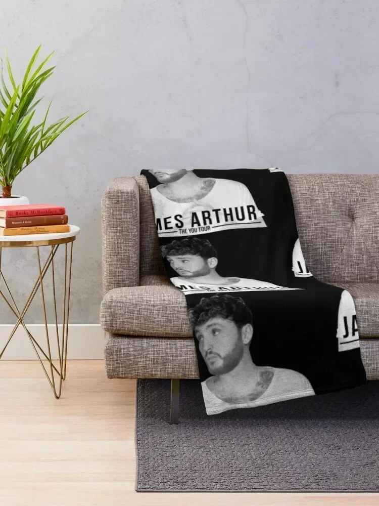 JAMES ARTHUR - THE YOU TOUR Throw Blanket Sofas Soft Plush Plaid Nap Vintage Blankets