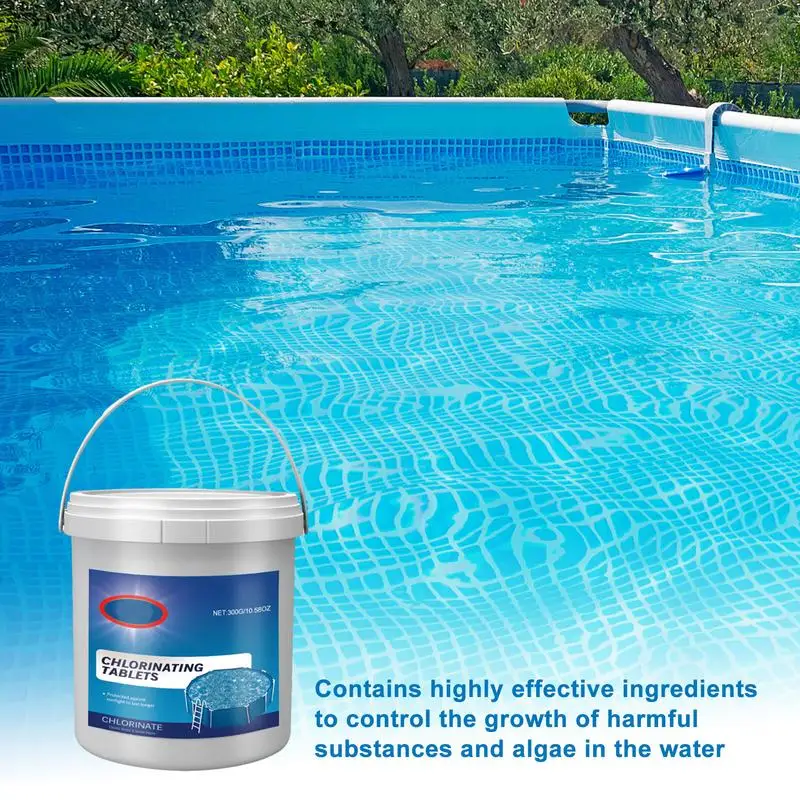 

Pool Cleaning Effervescent Chlorine Tablet Quick Dissolving Pool Tablets Water Cleaning Tool Water Care Pool Tablets For Ground