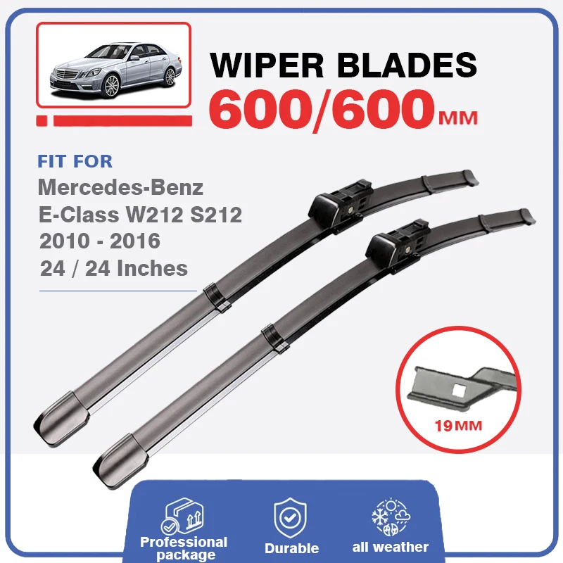 Car Front Wiper Blades For Mercedes Benz E-class W212 S212 2010~2016 2015 2010 2014 2012 220 CDI Windshield Windscreen E300 E350