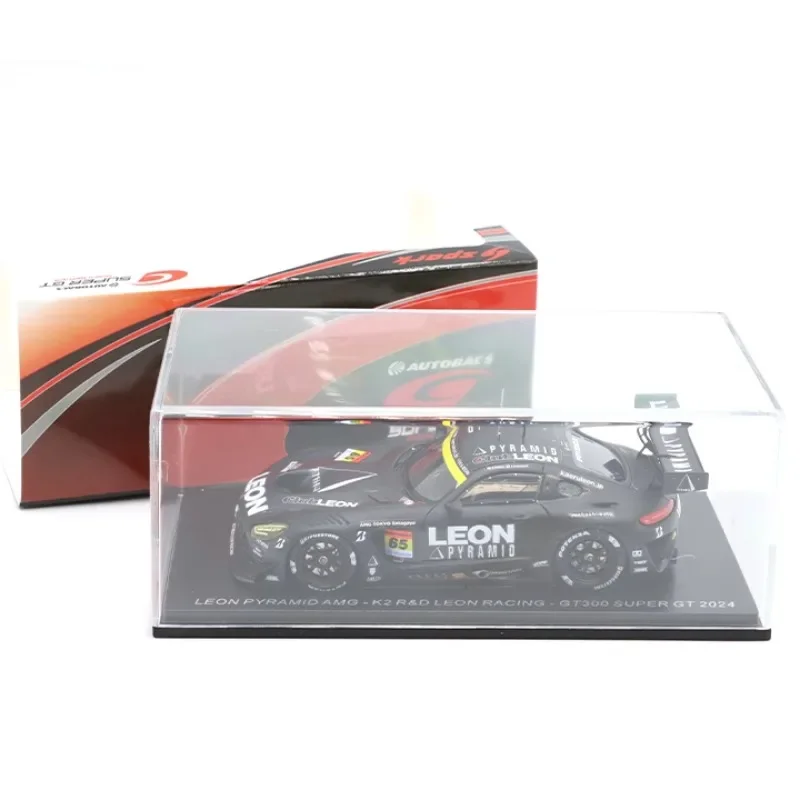 Spark 1/43 Mercedes-Benz AMG GT300 Super GT 2024 resin model, a children's collection decoration, a holiday gift for friends.