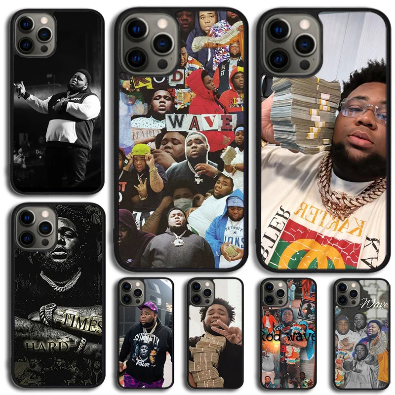 Rod Wave Rapper Phone Case For iPhone 16 15 14 13 12 Mini 11 Pro Max Plus X XS Max XR Cover Shell coque