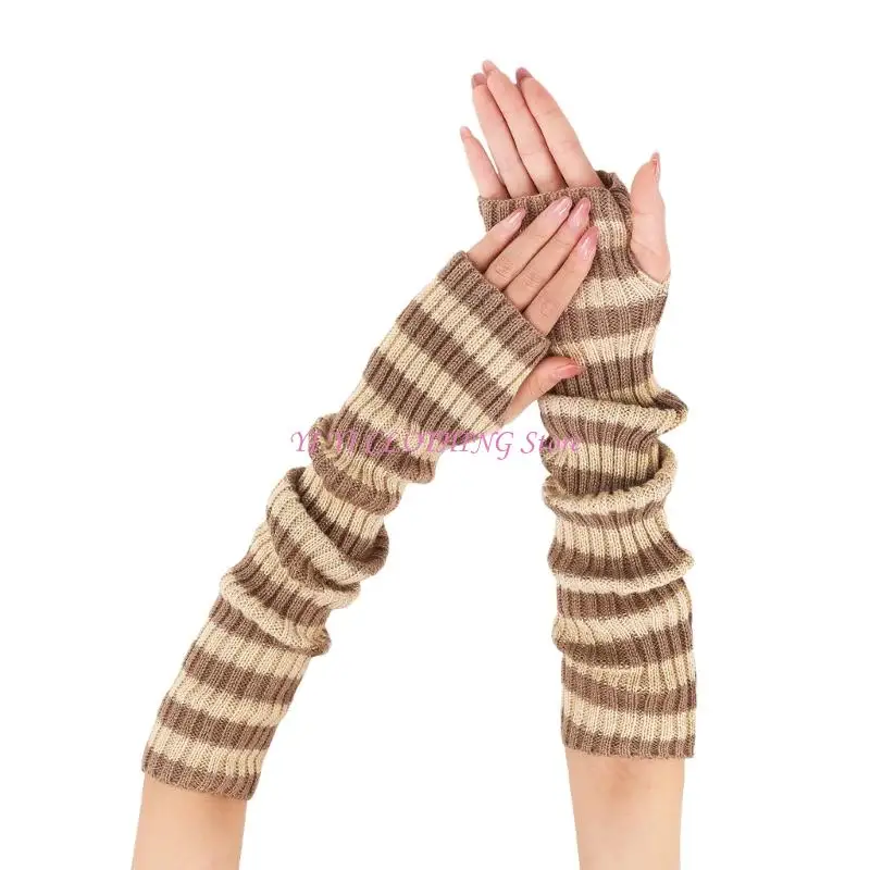 N5KF Cuffs dài thanh lịch Buffs Găng tay ARM ấm hơn