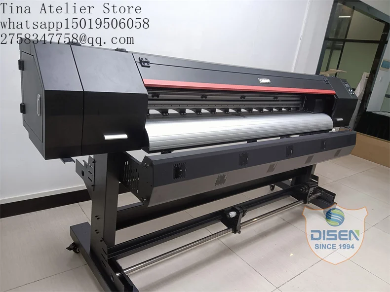 Disen Factory Wholesale 1.8m Large Format Canvas Vinyl Flex Banner Poster Inkjet Eco Solvent Printer