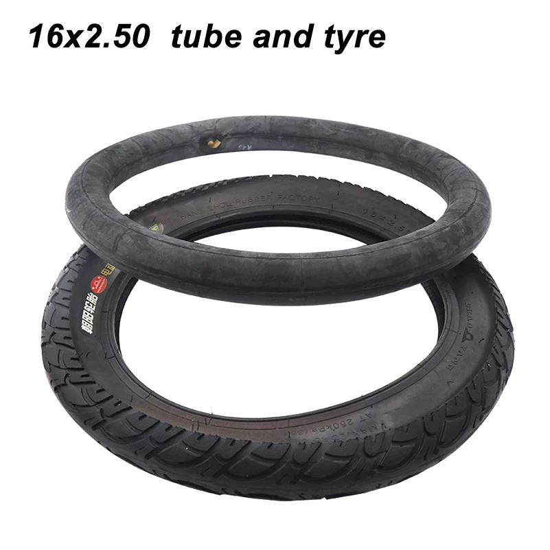 New High Performance 16x2.50 64-305 Tire and Inner Tube Fit  Small BMX ,Scooters  Electric Bikes Kids