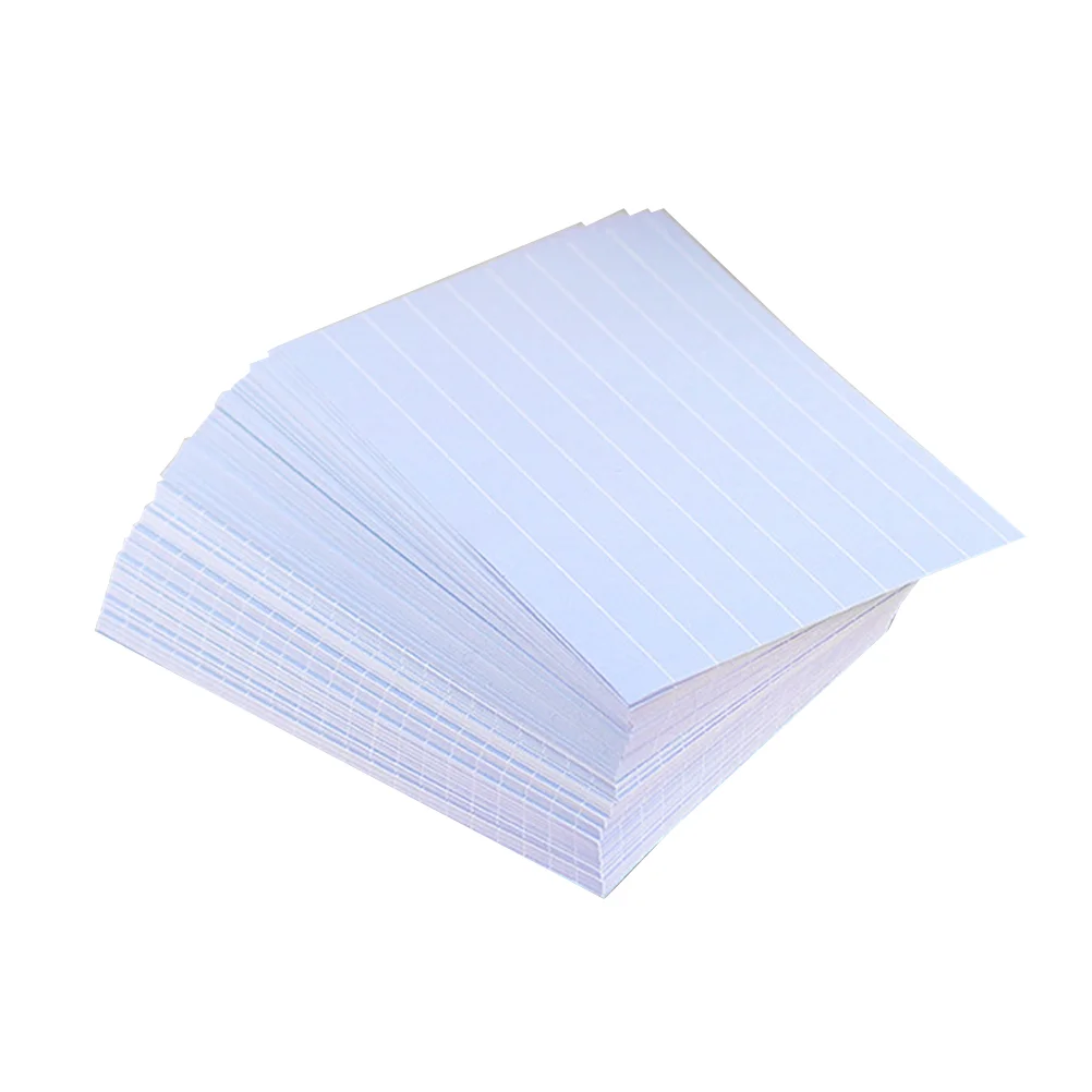 Imagem -04 - Escrevendo Index Card para Estudo Papéis Encadernados Papelaria Forrado Straight Grain Flashcards 150 Pcs