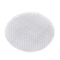 Stainless Steel Pipe Filter 500pcs/pack Silver Portable Filter Metal Pipe Tobacco Combustion Net Mesh Household Goods Bent Type