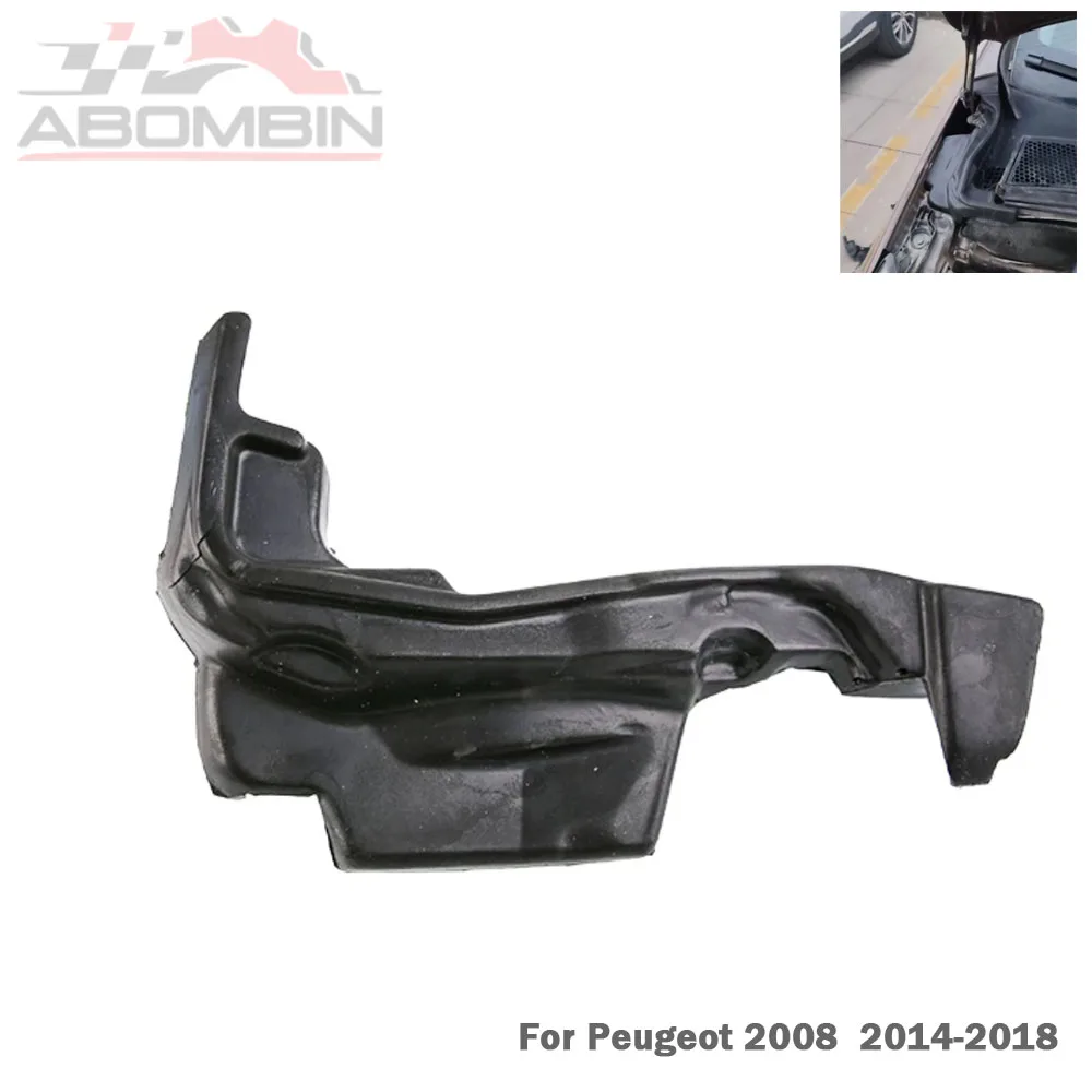 Engine Hood Filled Foam Pad Sound Insulation Bonnet Sponge Stay For Peugeot 2008 2013-2018 Models