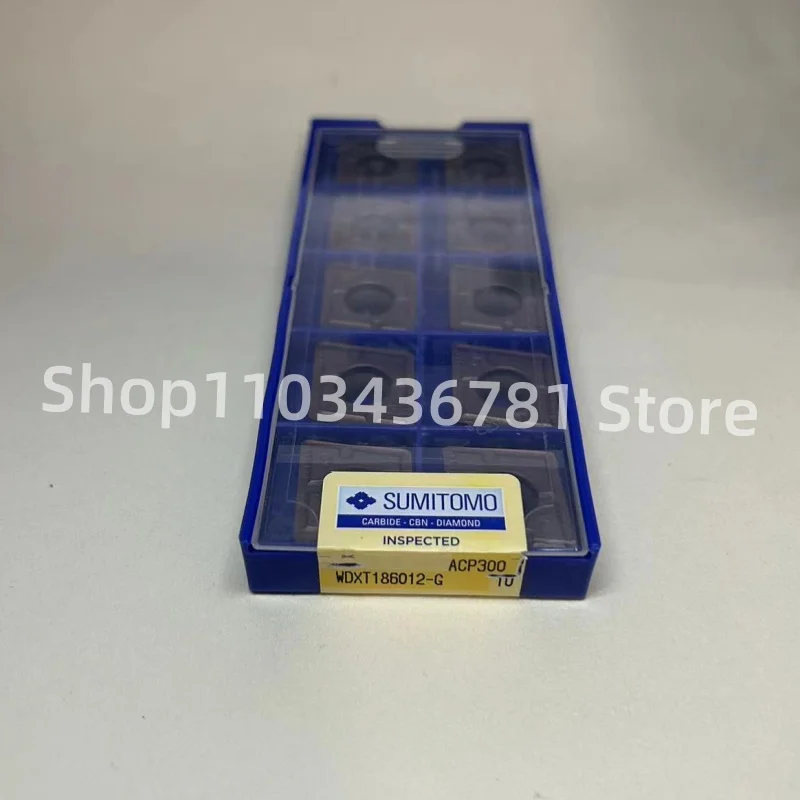 

Sumitomo WDXT094008-G ACP300 /WDXT125012-G ACP300 /WDXT156012-G ACP300 /WDXT186012-G ACP300 turning blade carbide inserts 10Pcs