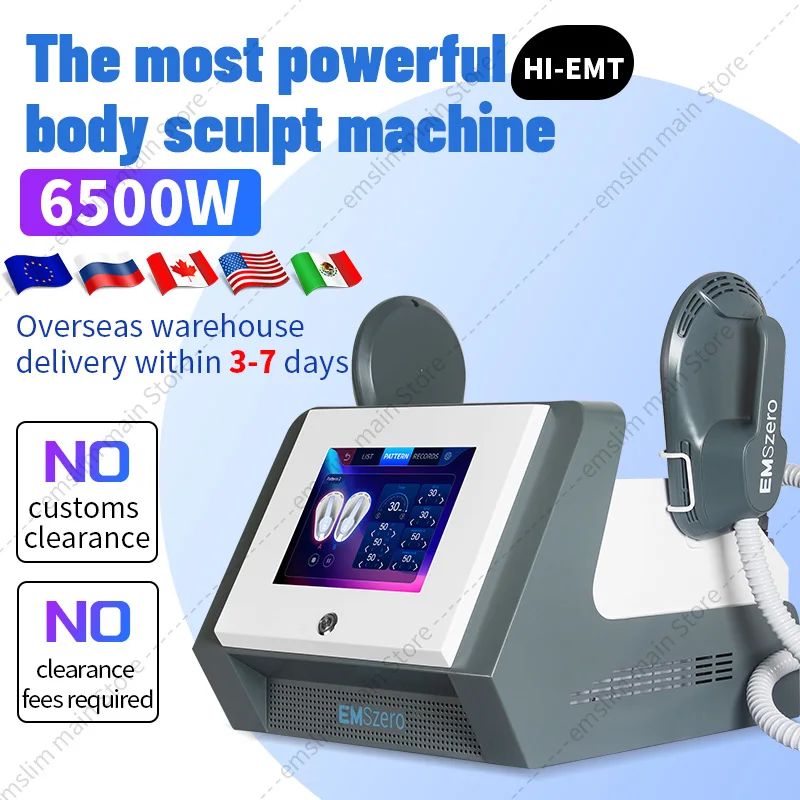 

15 Tesla 6500W EMS Body Sculpt Electromagnetic HI-EMT RF EMSzero Neo Training and Muscle Shaping Stimulator Sculpting Machine