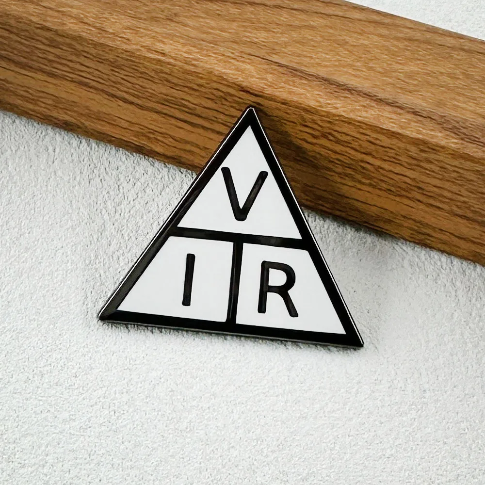 Ohm'S Law Triangle Brooch Physics Science Voltage Current Resistance Equation Pin Physics Theme Badge Teacher Student Gift