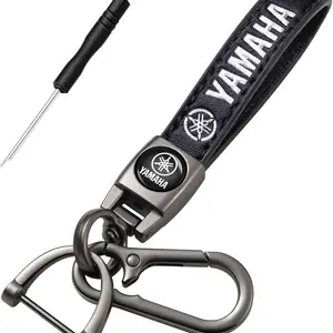 Men's Metal Keychain for Car, Motorcycle Keychain for Yamaha R1, R3, R25, MT-09, MT07, Faz, FZ6, XJ6, R15, Styling Accessories Main Sales Yamaha Chaves Door - №4