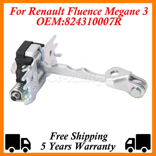 Para Renault Fluence Megane 3 bisagra de puerta parada de retención correa limitador delantero izquierdo o derecho piezas de automóvil 824310007 R.