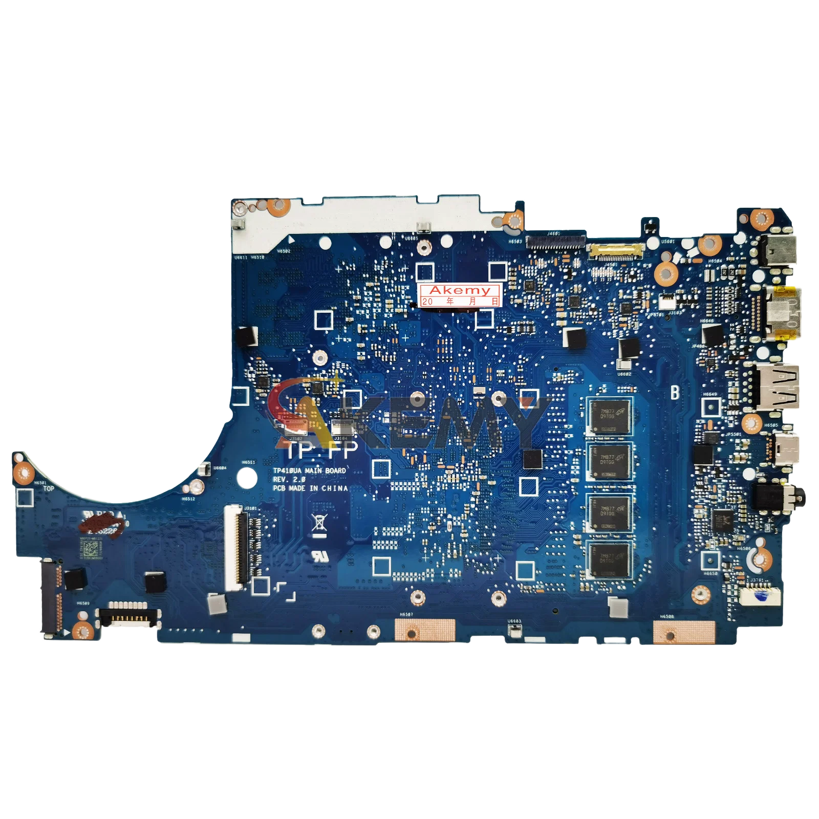 TP410UF Laptop Motherboard For ASUS Q405UA Flip TP410URR TP410UAR TP410UQ TP410UR VivoBook 14 TP410U Mainboard With I3 I5 I7 CPU