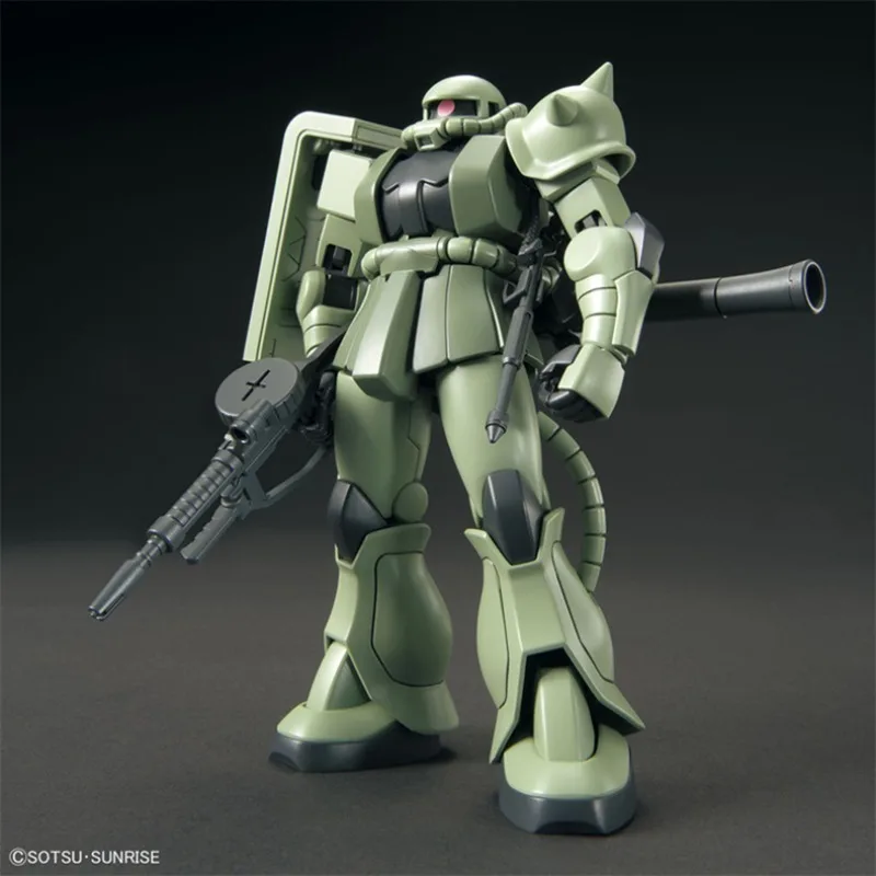 ของแท้จาก Bandai รุ่น HG MS-06 ซากุย หุ่นยนต์กันดั้ม อนิเมะ แอคชั่นฟิกเกอร์ ของสะสม ประกอบเอง ของเล่น โมเดล ของตกแต่ง ของขวัญสำหรับเด็ก