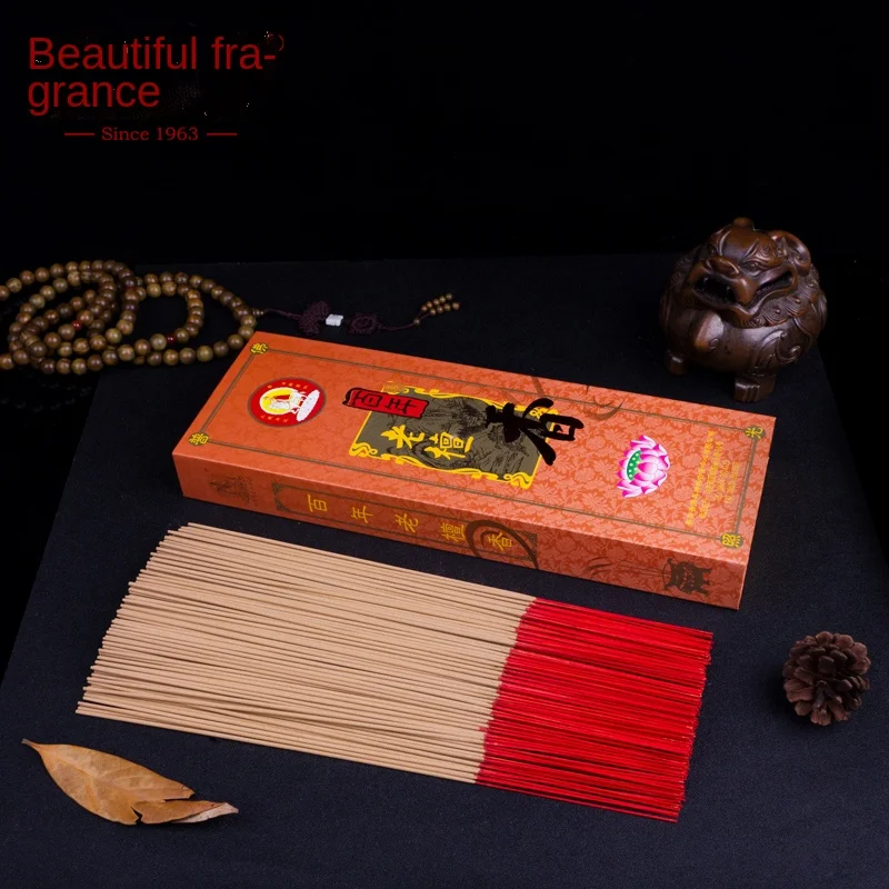 Sanzang Natural Centennial Sandal Agarwood Bamboo Incense Buddha Worship Worship Incense Indoor Incense Incense Sticks