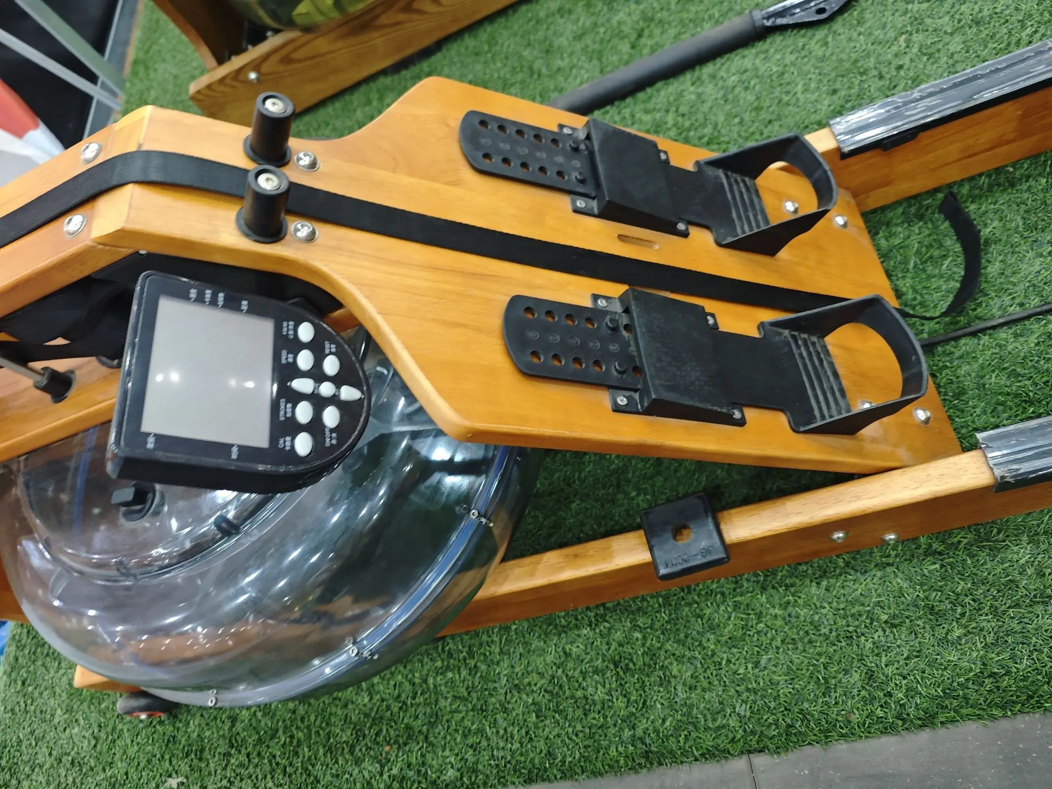 gym machines and equipment Gym Equipment Cardio Exercise Fitness Wood Water Rowing Machine