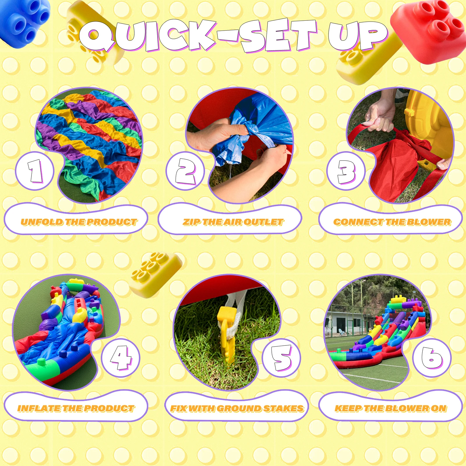 Buitenpret opblaasbare watergl - Kids Outdoor Inflatable Water Slide recensie en prijs