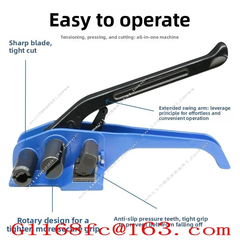 Packing Belt Tightener Baler Packing Belt Fiber Strapping Machine