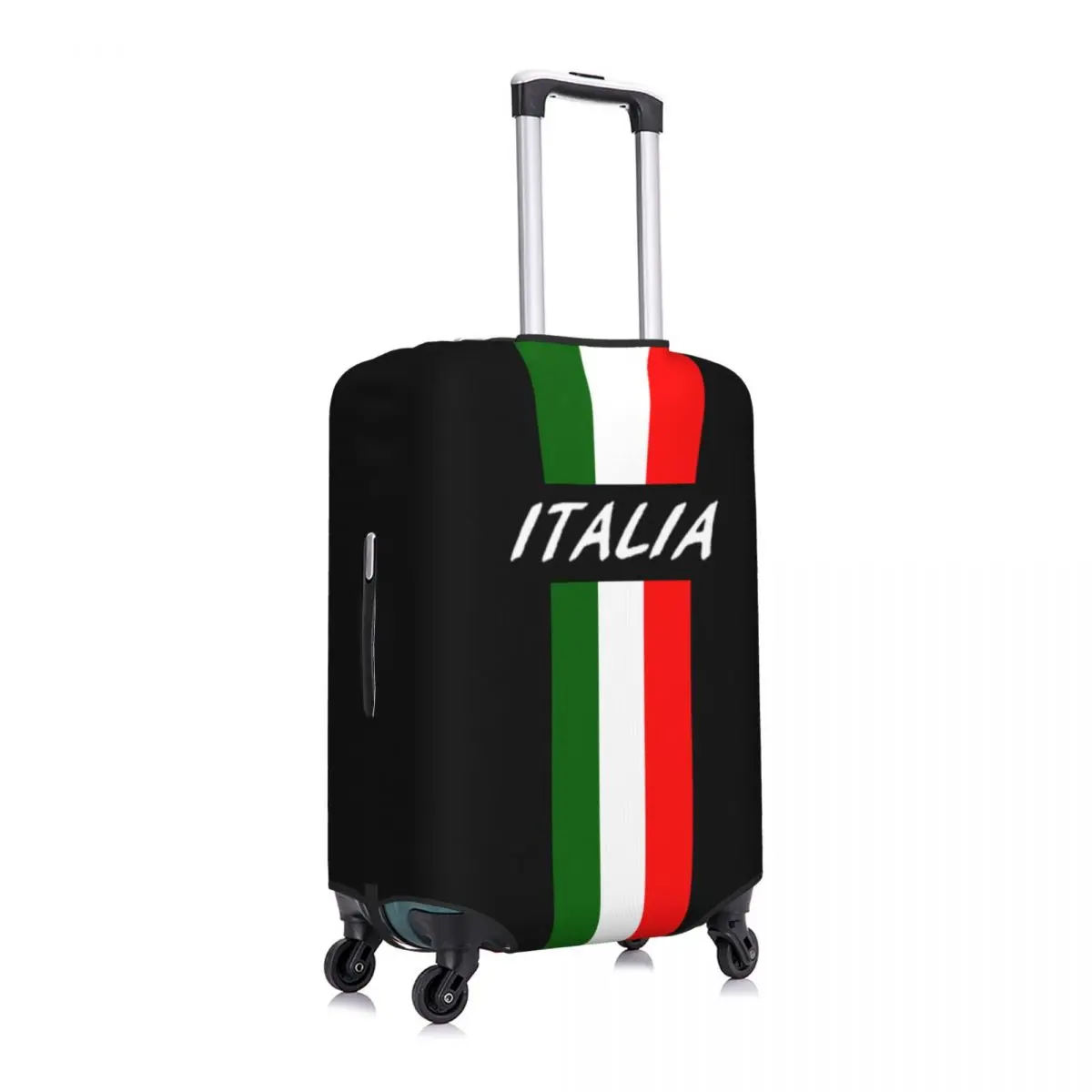 Italy Flag Suitcase Cover Washable Italian Proud Luggage Protective Covers for 18-32 inch