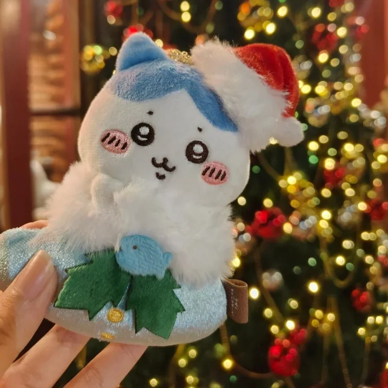 Bas de Noël en peluche Chikawa, Périphérique, Beurre, Hachiware, Usagi, Anime, Dessin animé, Cadeau d'anniversaire, Mignon