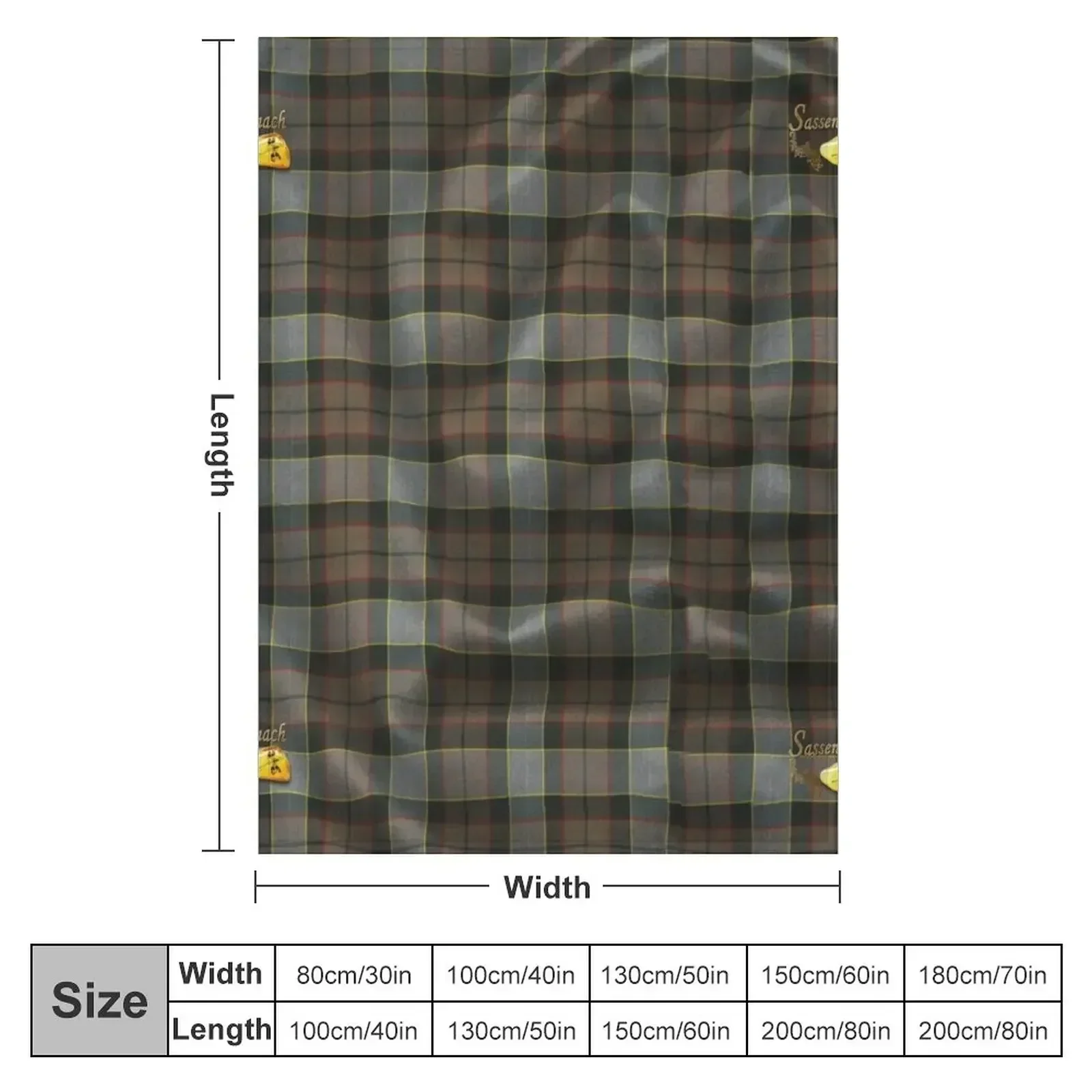 Sassenach, Outlander Throw Blanket Blankets Sofas Of Decoration Blankets For Baby Plaid on the sofa Blankets