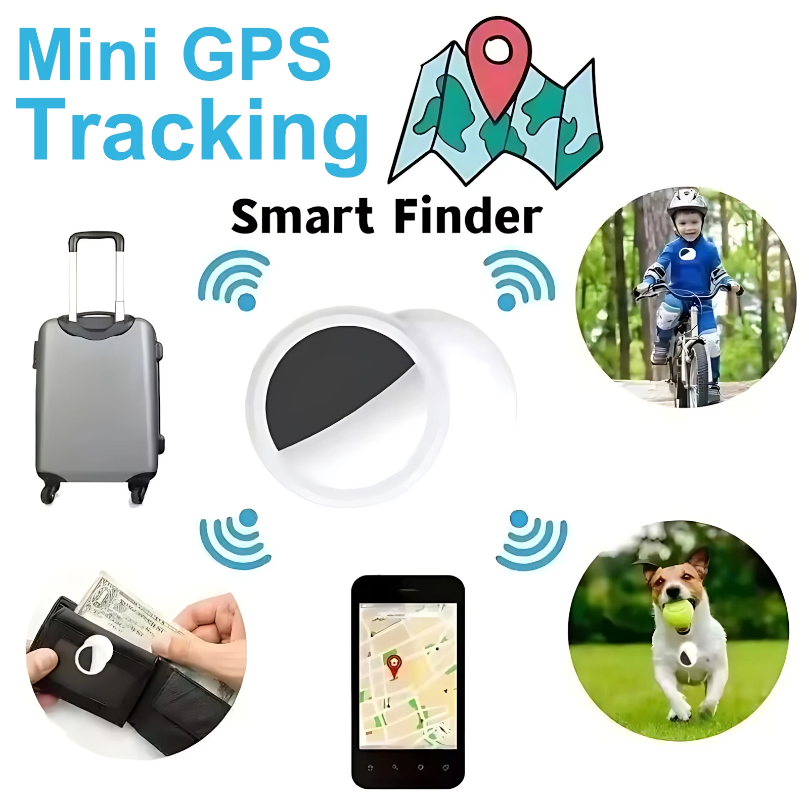 

Новые Bluetooth GPS-трекеры Airtag IPX 5, водонепроницаемые спортивные слежения, поиск моих пожилых детей, домашних животных, доступны фурнитура для iPhone FIND MY
