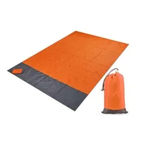 Waterproof Beach Mat Sand Free Blanket Camping Outdoor Picknick Tent Folding Cover Bedding Pocket Picnic 200x210cm Chair