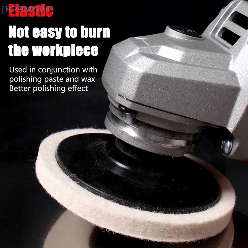 

50mm/75mm Wool Polishing Wheel Polishing Pads Angle Grinder Wheel Felt Polishing Disc For Metal Marble Glass Ceramic 1PC