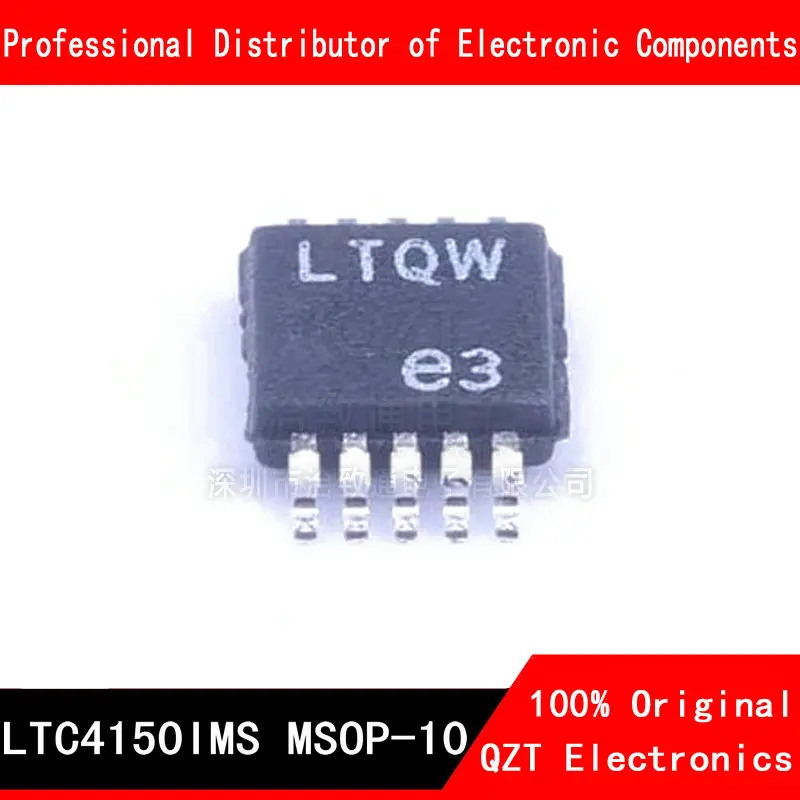 LTC4150IMS original, MSOP, LTC4150IMS, PBF, LTQW, MSOP-10, novo, em estoque, 10pcs por lote